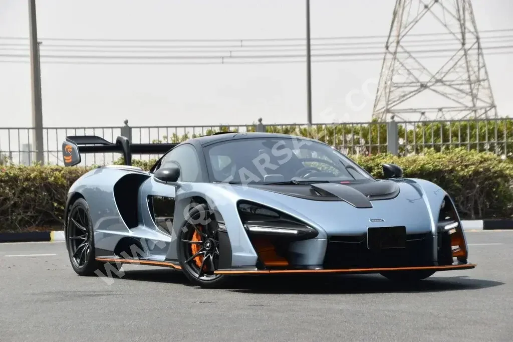 Mclaren  Senna  Limited Edition  2019  Automatic  0 Km  8 Cylinder  Rear Wheel Drive (RWD)  Coupe / Sport  Gray  With Warranty