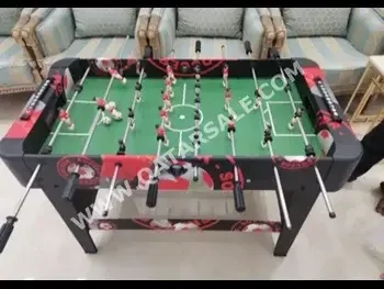 Black and Red  Foosball Table