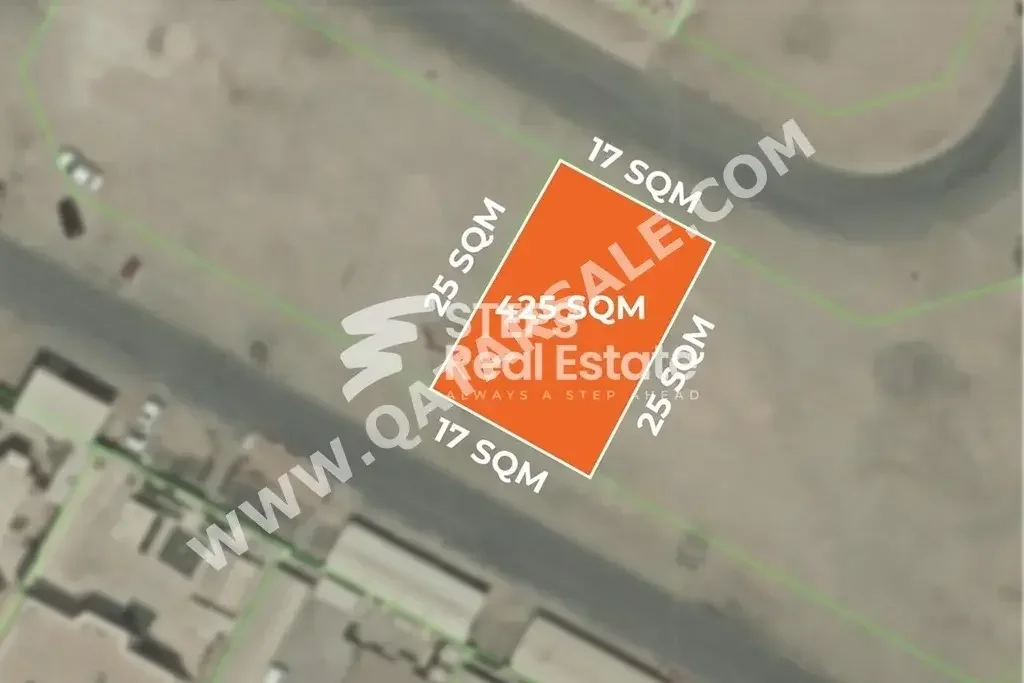 Lands For Sale in Al Rayyan  - Al Gharrafa  -Area Size 425 Square Meter