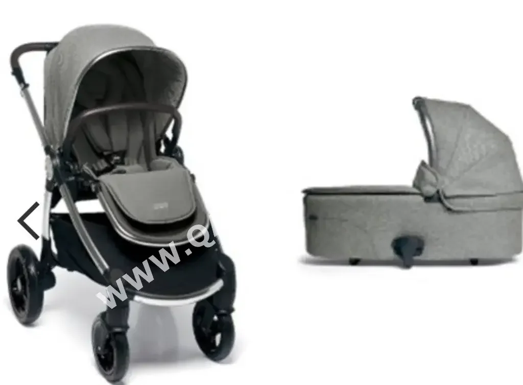 Kids Strollers Mamas and Papas  Single Stroller  Gray  0-3 Years  اوكارو  22 Kg  Warranty