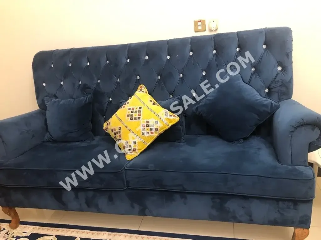 Sofas, Couches & Chairs Sofa Set  - Blue