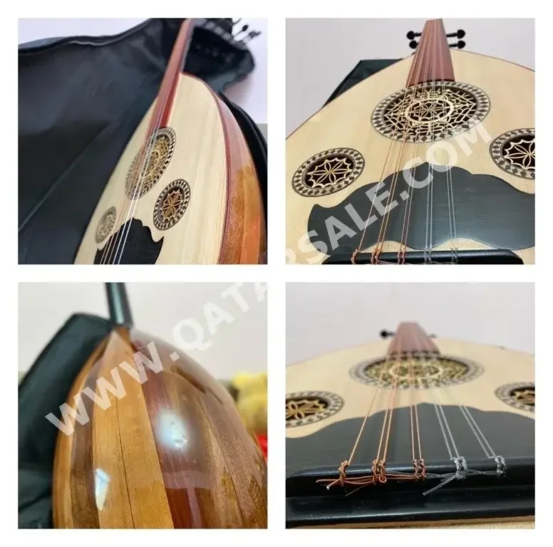 Oud Egyptian Oud  Beige & Brown  Bag Case Included /  For Professional