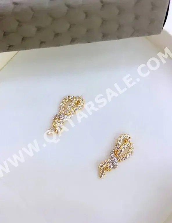 Gold Earring  Italy  Woman  By Item ( Designers )  Yellow Gold  18k