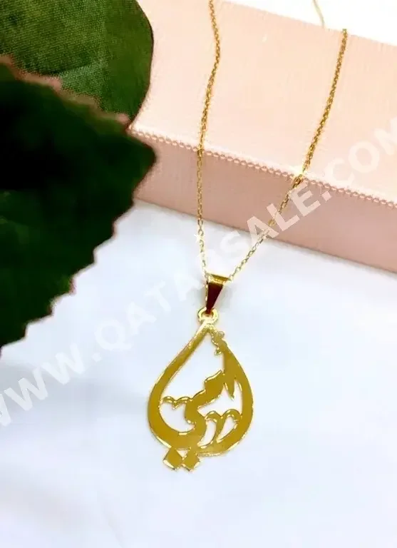 Gold Necklace  Italy  Woman  By Item ( Designers )  Yellow Gold  18k