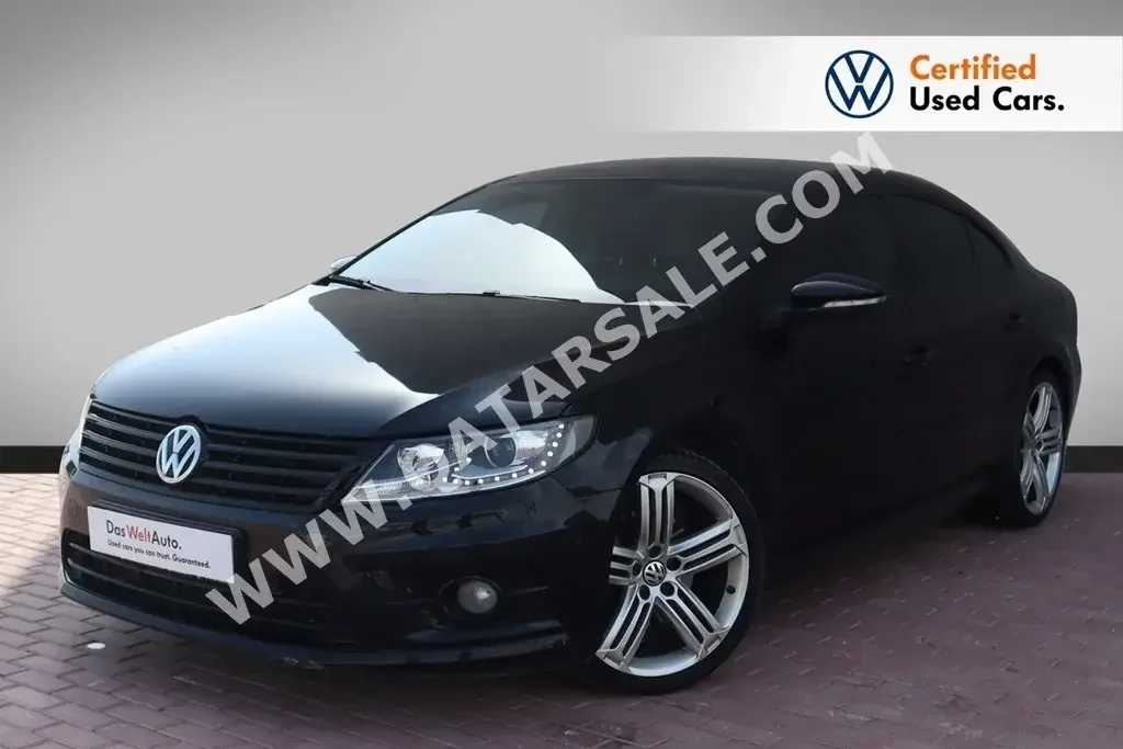 Volkswagen  CC  R - Line  2014  Automatic  98,000 Km  4 Cylinder  Front Wheel Drive (FWD)  Coupe / Sport  Black  With Warranty
