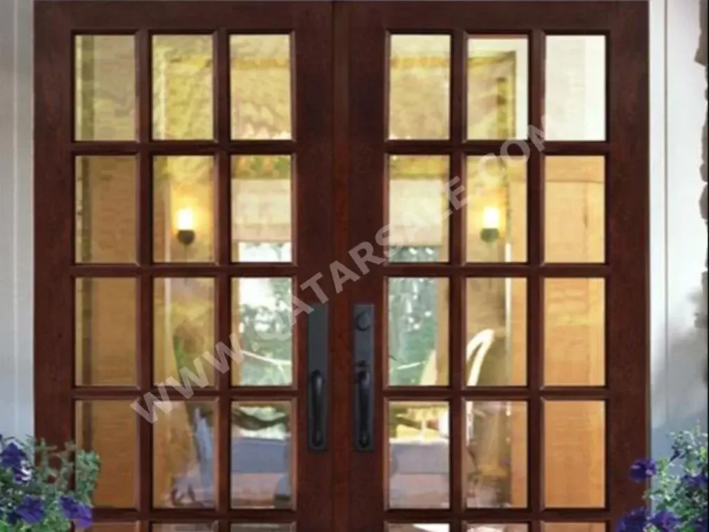 Doors, Windows And Handrails Brown /  Door  Price /Per Meter  Iron  2 m