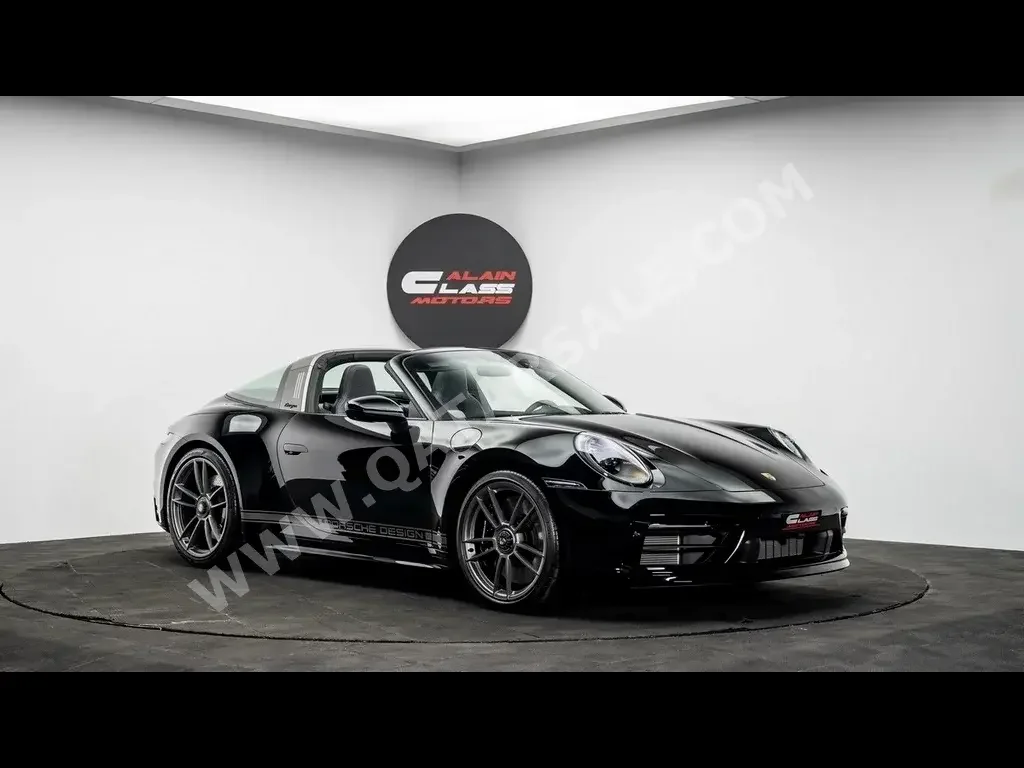Porsche  911  Targa 4  2023  Automatic  0 Km  6 Cylinder  All Wheel Drive (AWD)  Convertible  Black  With Warranty