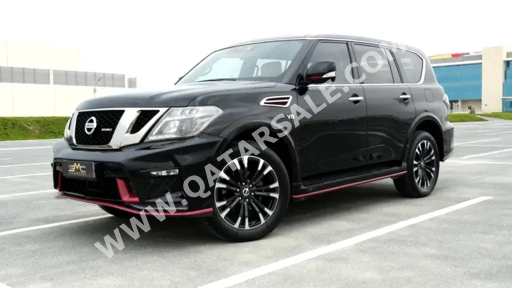 Nissan  Patrol  Nismo  2019  Automatic  73,000 Km  8 Cylinder  Four Wheel Drive (4WD)  SUV  Black  With Warranty