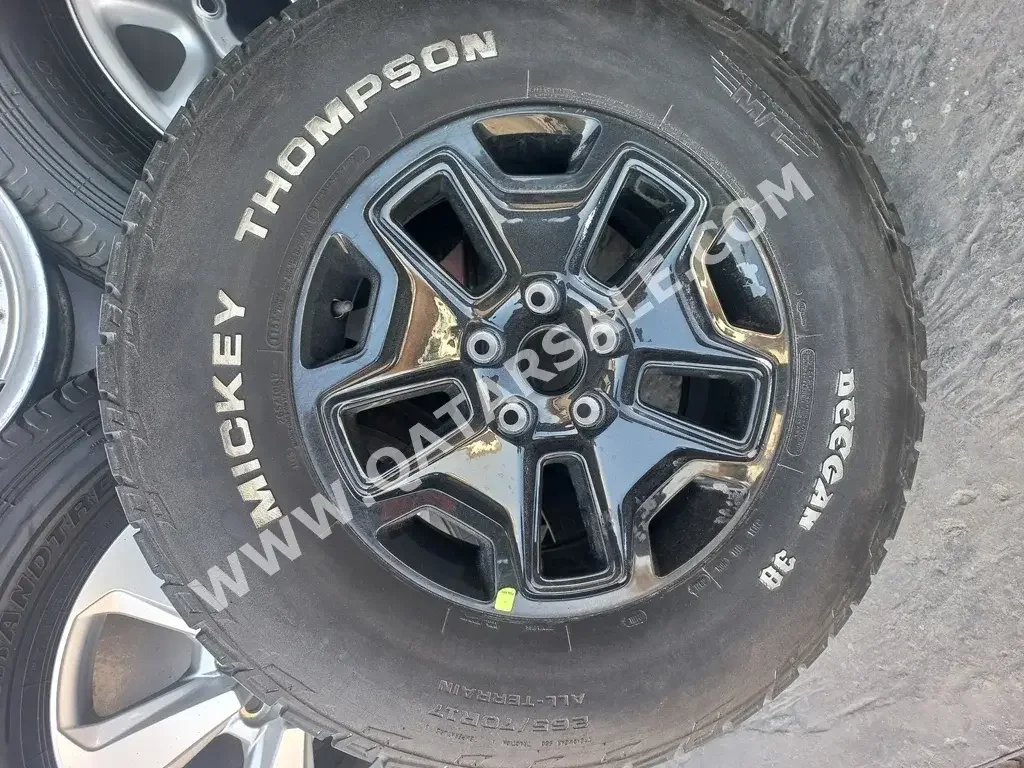 Wheel Rims Jeep  Aluminium /  17''  Black  2017  4