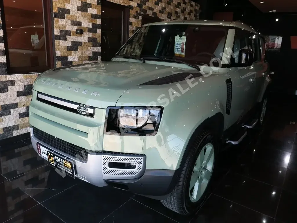 Land Rover  Defender  110  2023  Automatic  0 Km  6 Cylinder  Four Wheel Drive (4WD)  SUV  Green  With Warranty