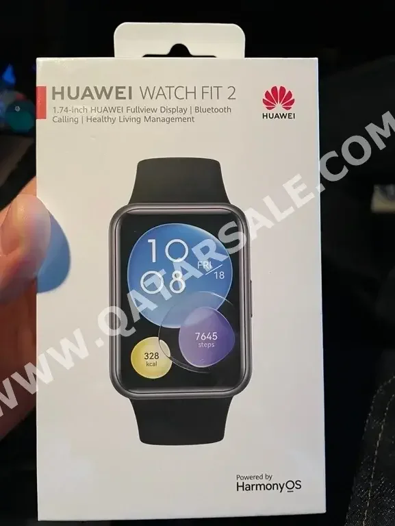 Smart Watches - Huawei  Fit 2  - Android Compatible  - Black