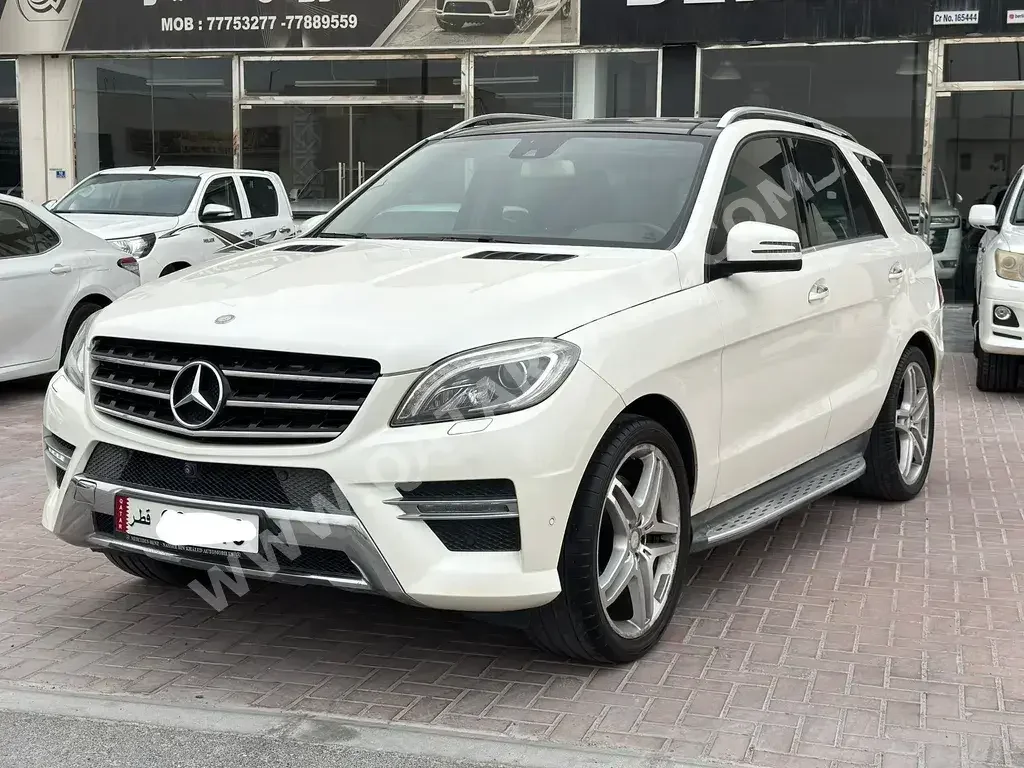Mercedes-Benz  ML  400 AMG  2015  Automatic  142,000 Km  6 Cylinder  Four Wheel Drive (4WD)  SUV  White  With Warranty