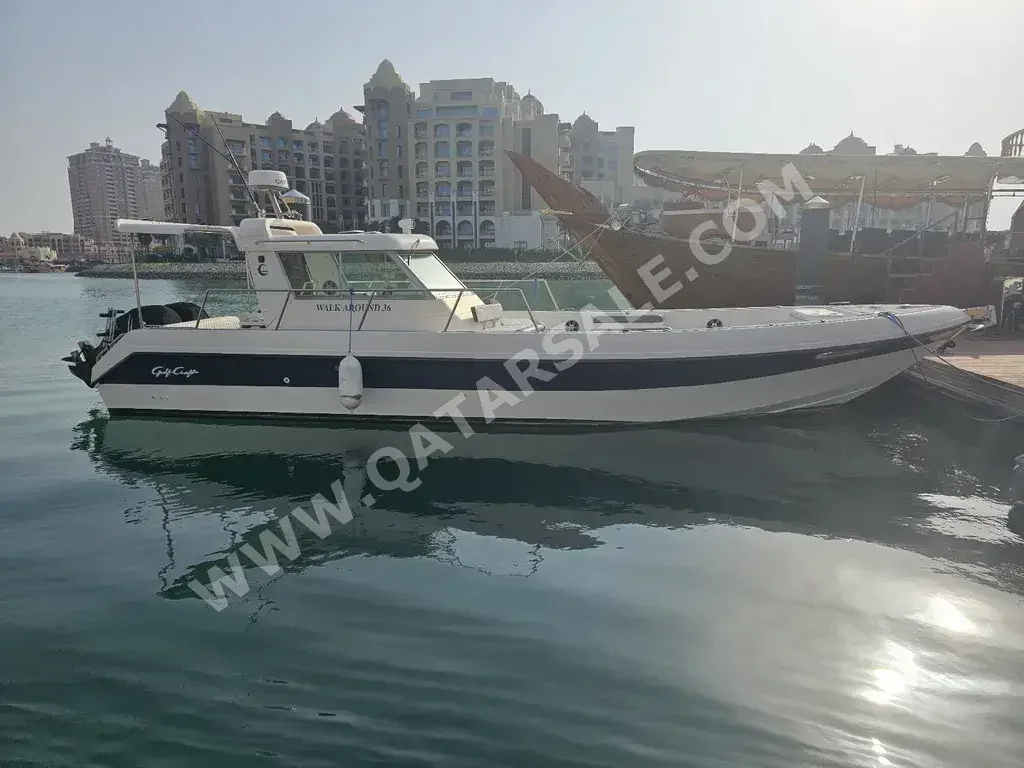 Fishing & Sail Boats - Gulf Craft  - 36 Walkaround  - UAE  - 2008  - White