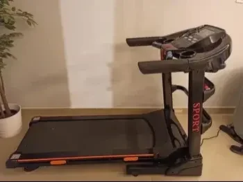 Gym Equipment Machines - Treadmill  - Black  150 Kg  With Installation  With Delivery