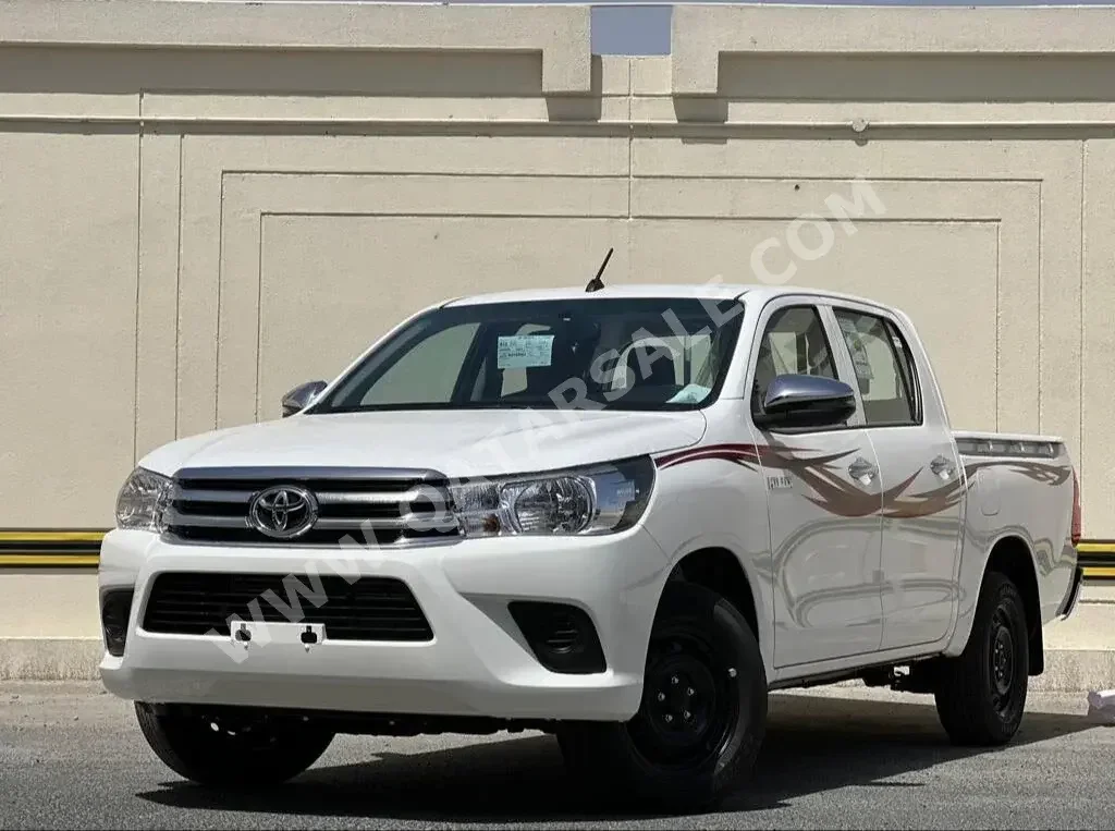Toyota  Hilux  2023  Manual  0 Km  4 Cylinder  Rear Wheel Drive (RWD)  Pick Up  White  With Warranty