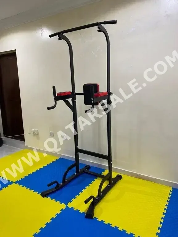 Gym Equipment Machines - Pull-Up Bars  - Black  120 Kg  With Cushions  With Installation  With Delivery