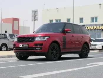 Land Rover  Range Rover  Vogue SE  2013  Automatic  144,000 Km  8 Cylinder  Four Wheel Drive (4WD)  SUV  Red  With Warranty