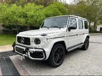 Mercedes-Benz  G-Class  63 Night Pack  2020  Automatic  84,000 Km  8 Cylinder  Four Wheel Drive (4WD)  SUV  White  With Warranty