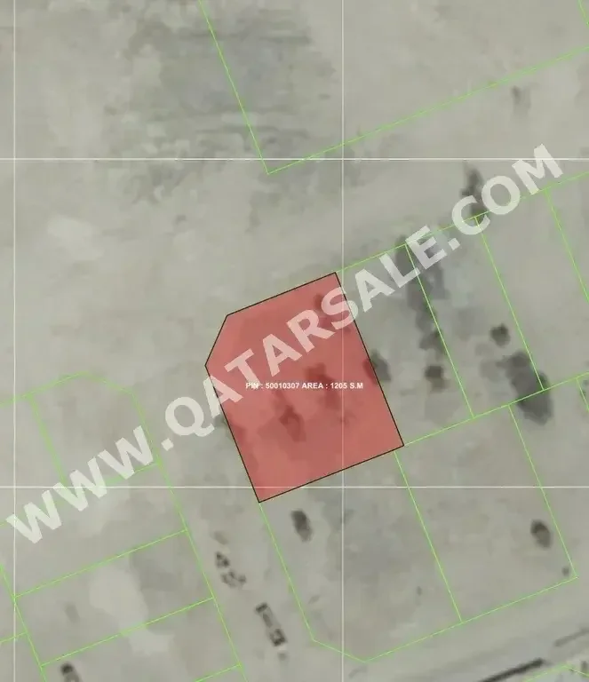 Lands For Sale in Doha  - Al Thumama  -Area Size 1,205 Square Meter