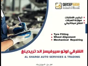 Al Sharqi Auto Services  Tire Services