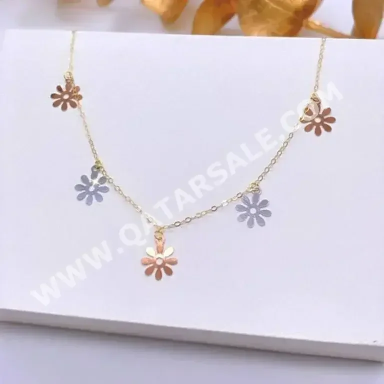 Gold Necklace  Italy  Woman  By Item ( Designers )  mixed colour  18k