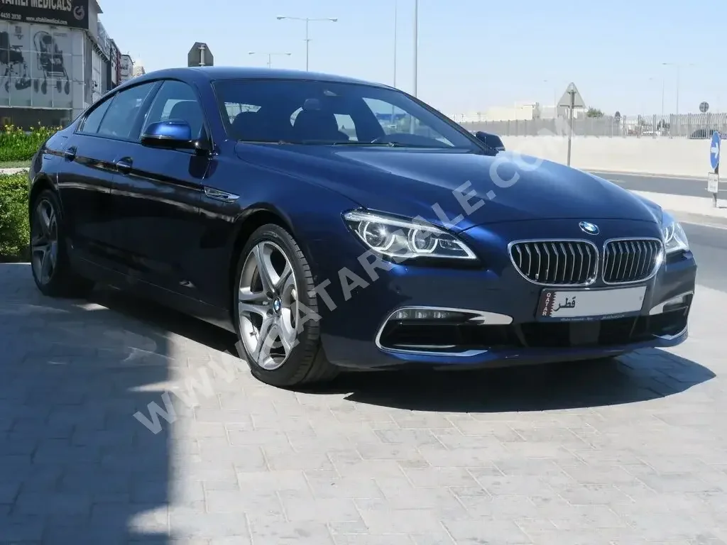 BMW  6-Series  640i  2016  Automatic  113,000 Km  6 Cylinder  Rear Wheel Drive (RWD)  Sedan  Dark Blue  With Warranty
