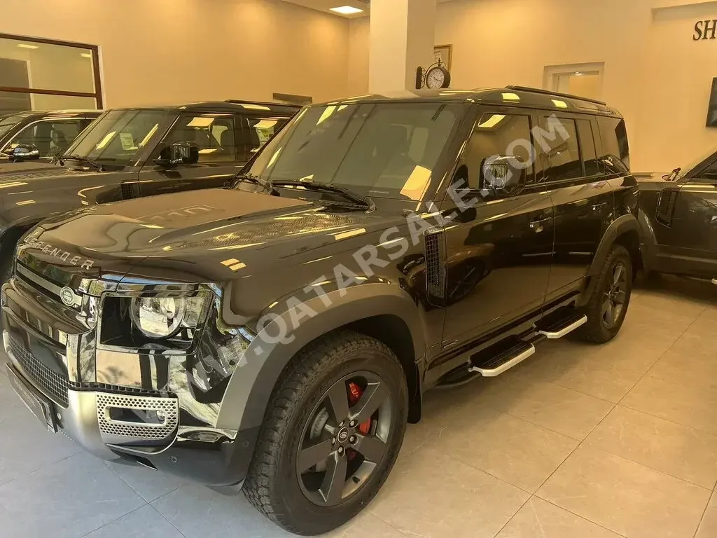Land Rover  Defender  110 X  2023  Automatic  0 Km  6 Cylinder  Four Wheel Drive (4WD)  SUV  Black  With Warranty