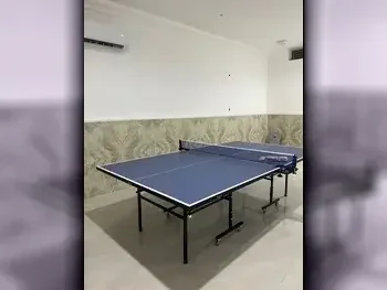 Black and Blue  Tennis (ping pong) Table