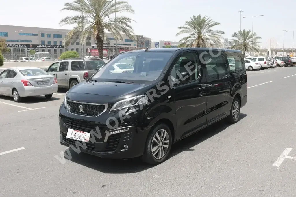 Peugeot  Traveller  2021  Automatic  7,800 Km  4 Cylinder  Rear Wheel Drive (RWD)  Van / Bus  Black  With Warranty