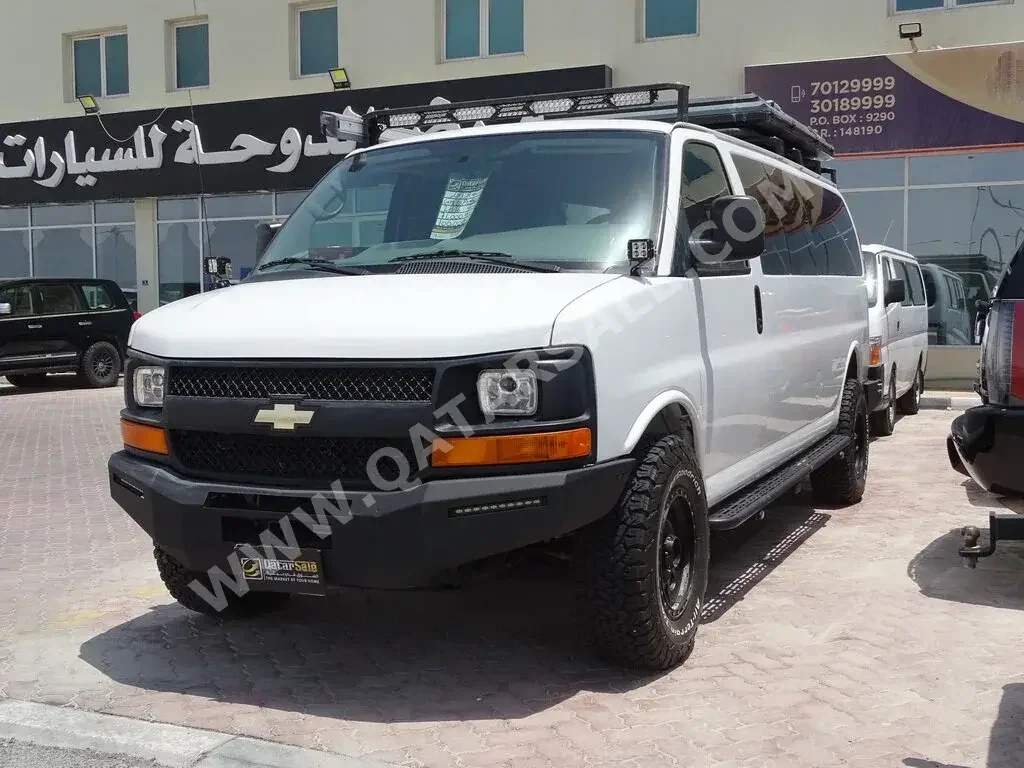 Chevrolet  Express  2016  Automatic  71,000 Km  8 Cylinder  Rear Wheel Drive (RWD)  Van / Bus  White  With Warranty