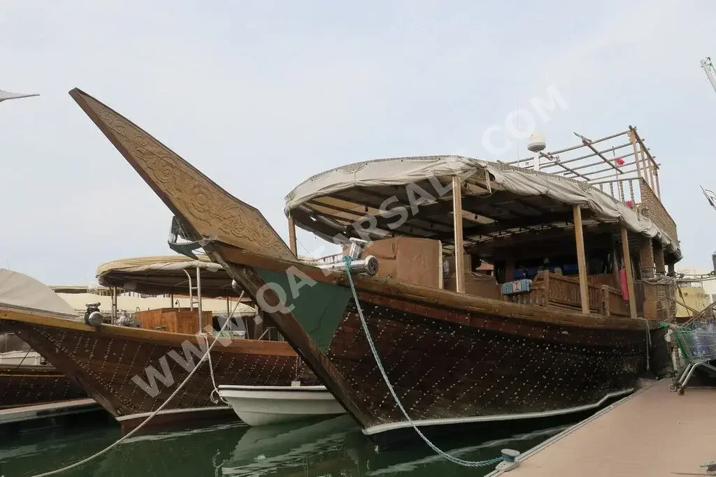 Wooden Boat Sanbuk Length 57 ft  Brown  2013  With Parking