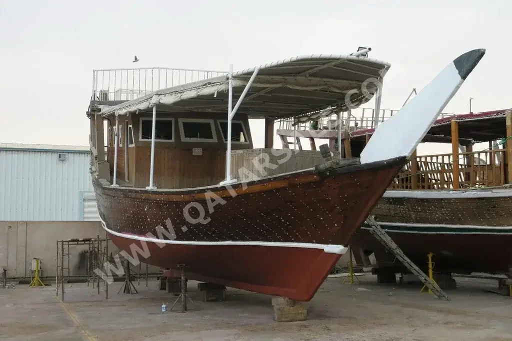 Wooden Boat Length 60 ft  Brown  2006  With Parking
