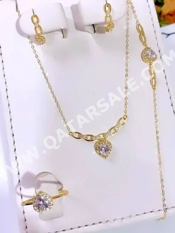 Gold Set  Italy  Woman  By Item ( Designers )  Yellow Gold  18k
