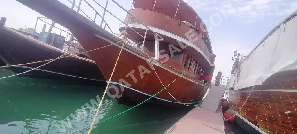 Wooden Boat Sanbuk Length 68 ft  Brown  2015