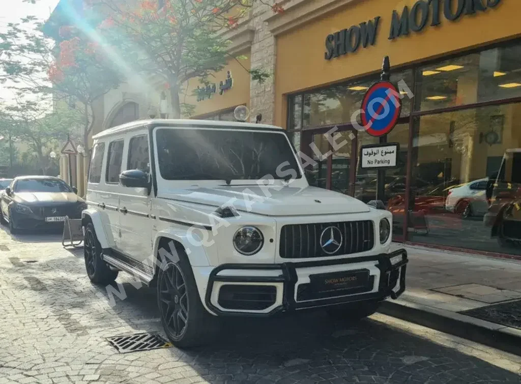 Mercedes-Benz  G-Class  63 AMG  2021  Automatic  45,000 Km  8 Cylinder  Four Wheel Drive (4WD)  SUV  White  With Warranty