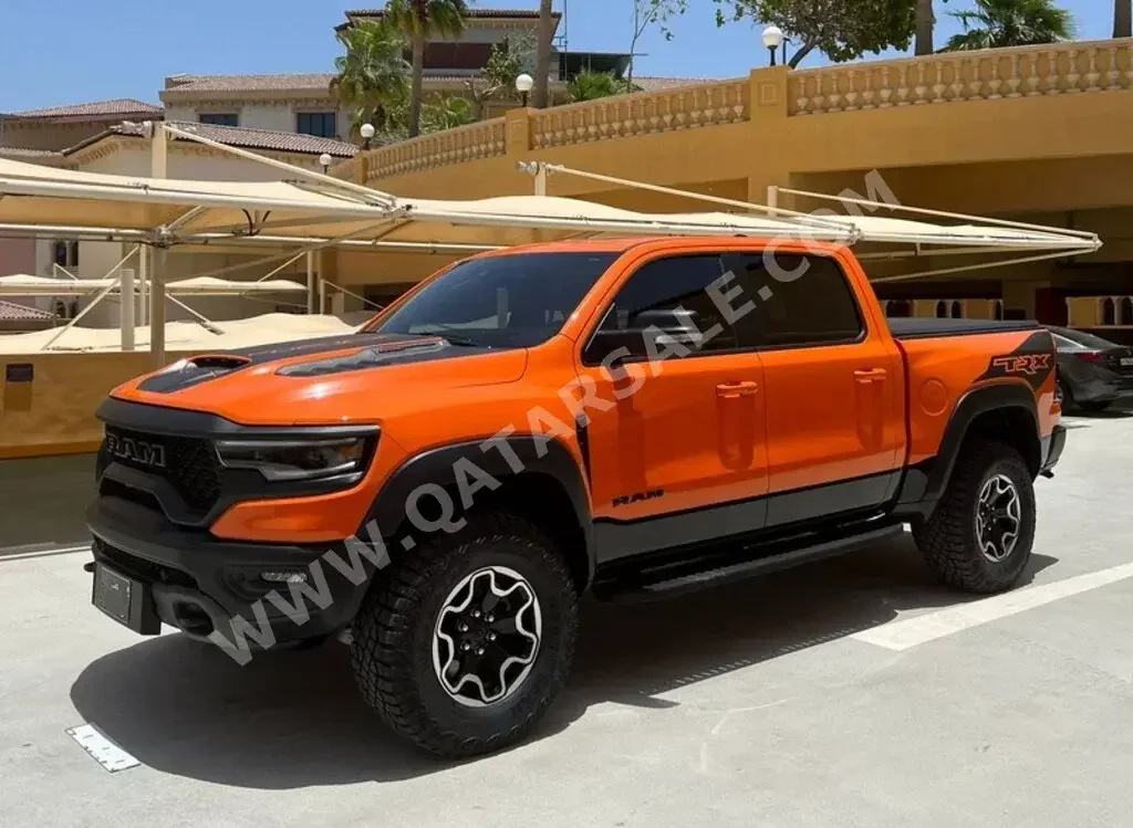 Dodge  Ram  TRX  2022  Automatic  500 Km  8 Cylinder  Four Wheel Drive (4WD)  Pick Up  Orange  With Warranty