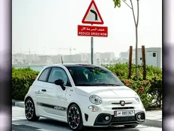 Fiat  595  Abarth  2020  Automatic  36,500 Km  4 Cylinder  Front Wheel Drive (FWD)  Hatchback  White  With Warranty