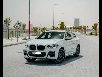 BMW  X-Series  X4  2019  Automatic  30,000 Km  4 Cylinder  Four Wheel Drive (4WD)  SUV  White  With Warranty