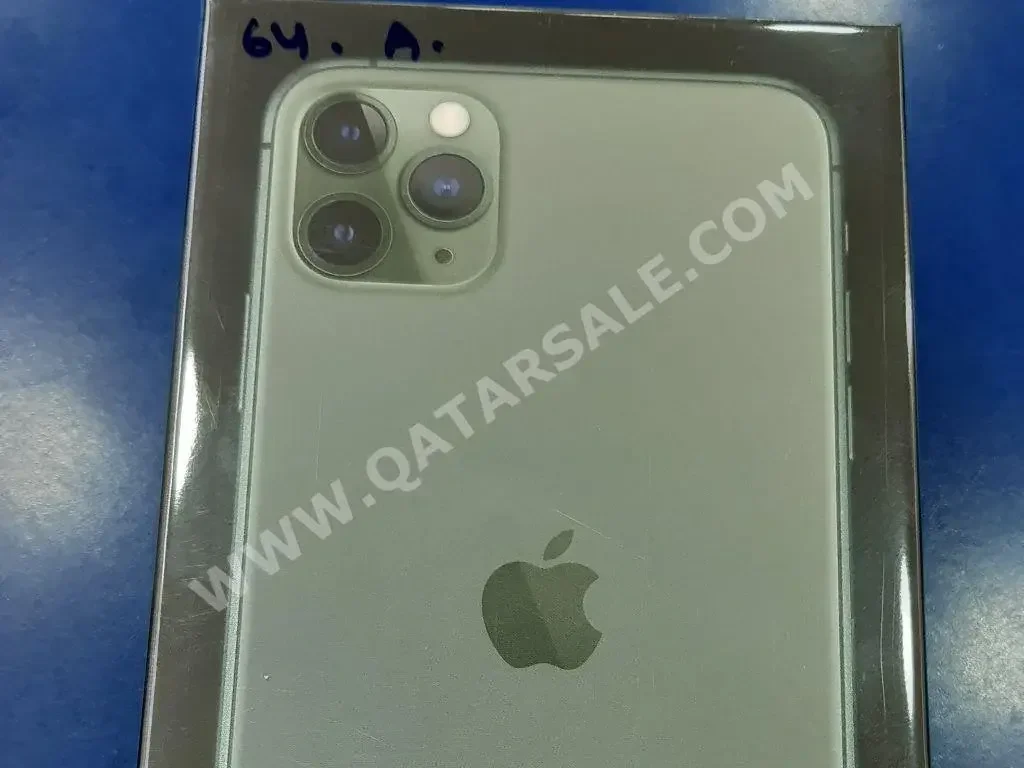 Apple  - iPhone 11  - Pro Max  - Green  - 64 GB  - Under Warranty
