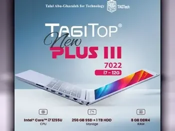 Laptops TAG Tech.Global  - TAGITOP PLUS II  - Grey  - Windows 11  - Intel  - Core i7  -Memory (Ram): 8 GB