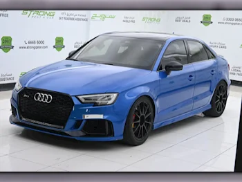 Audi  RS  3  2018  Automatic  58,000 Km  5 Cylinder  All Wheel Drive (AWD)  Sedan  Blue