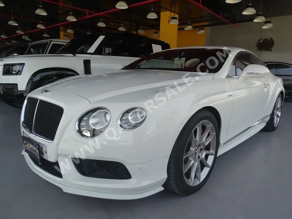 Bentley  Continental  GT  2015  Automatic  80,000 Km  8 Cylinder  All Wheel Drive (AWD)  Coupe / Sport  White  With Warranty