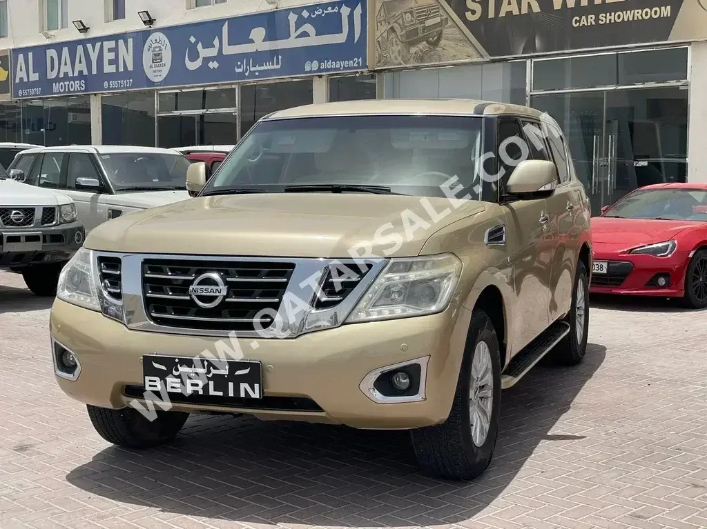 Nissan  Patrol  SE  2016  Automatic  257,000 Km  8 Cylinder  Four Wheel Drive (4WD)  SUV  Gold  With Warranty
