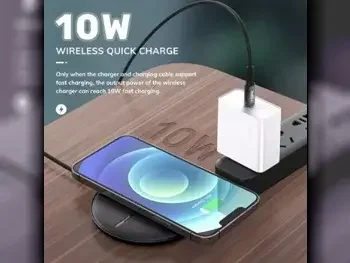 Wired Chargers & Wireless Chargers Charger Only  Most Smart Phones  Black