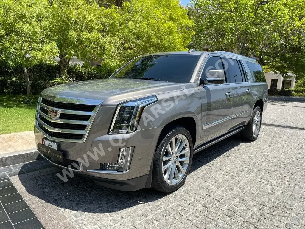 Cadillac  Escalade  Platinum  2018  Automatic  39,000 Km  8 Cylinder  Four Wheel Drive (4WD)  SUV  Gray  With Warranty