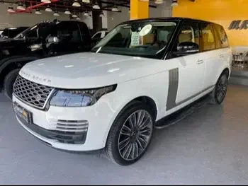 Land Rover  Range Rover  Vogue  Autobiography  2019  Automatic  18,000 Km  8 Cylinder  Four Wheel Drive (4WD)  SUV  White  With Warranty