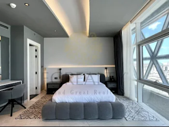 1 غرف نوم  شقة  للايجار  في لوسيل -  منطقة المارينا  مفروشة بالكامل