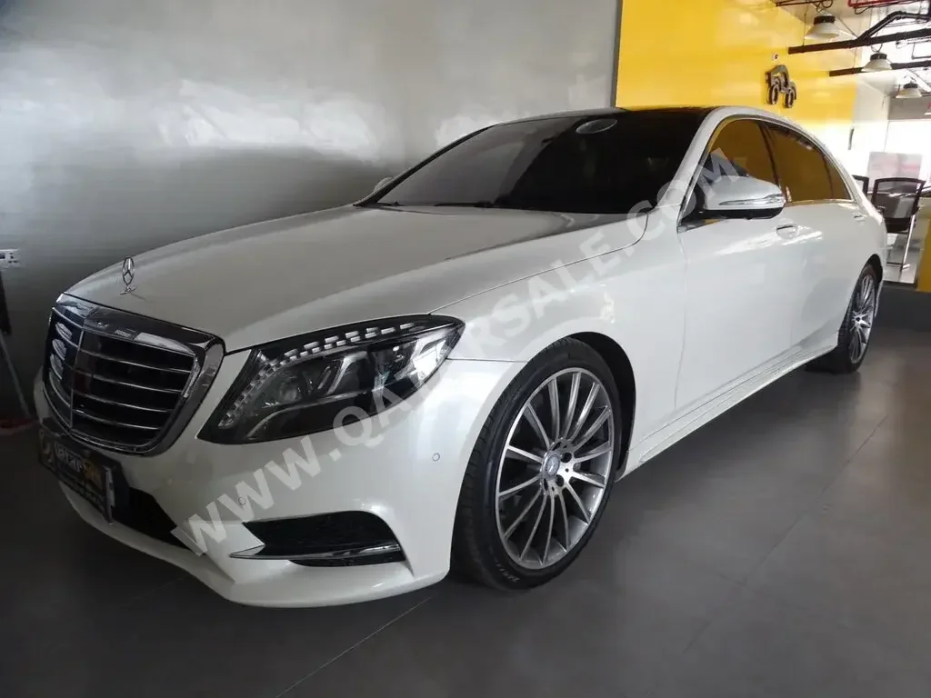 Mercedes-Benz  S-Class  500  2014  Automatic  102,000 Km  8 Cylinder  Rear Wheel Drive (RWD)  Sedan  White  With Warranty