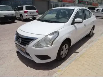 Nissan  Sunny  2019  Automatic  157,000 Km  4 Cylinder  Front Wheel Drive (FWD)  Sedan  White  With Warranty
