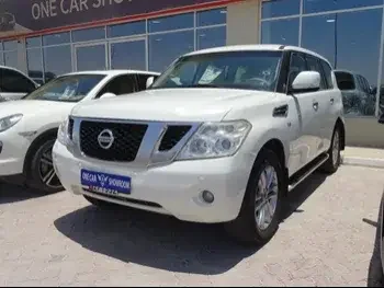 Nissan  Patrol  LE  2013  Automatic  192,000 Km  8 Cylinder  Four Wheel Drive (4WD)  SUV  White  With Warranty
